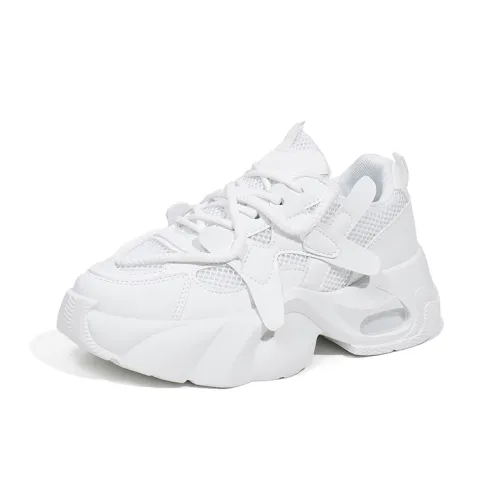 NANJIREN Низкий топ массивные кроссовки женские