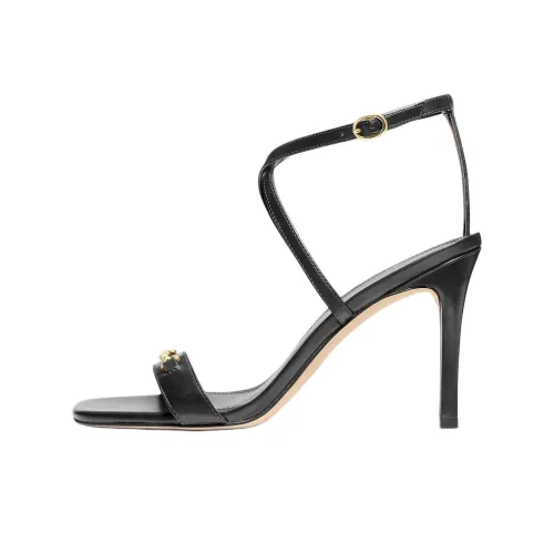 MICHAEL KORS Lena One Strap Sandals 9cm Women's Black MICHAEL KORS Lena One Ремешок Сандалии 9см Женские Черные