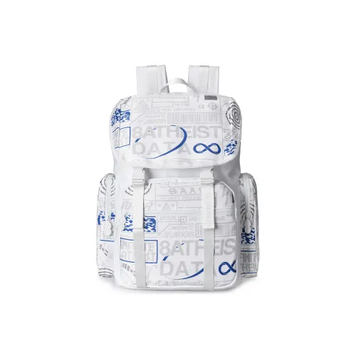 8atheist Полиэстер Рюкзак Унисекс Белый