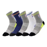 Средний Фотиния Серый 3 Упаковки + Отбеленный 1 Пара + Синий 1 Пара