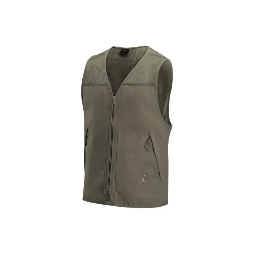 Jordan Essentials Жилет Мужской Средний Оливковый Зеленый