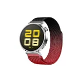 [Черный градиент Красный] Миланский магнитный ремешок