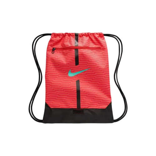 nike ACADEMY Полиэстер Рюкзак Стандартный Унисекс Красный Черный Aurora Green
