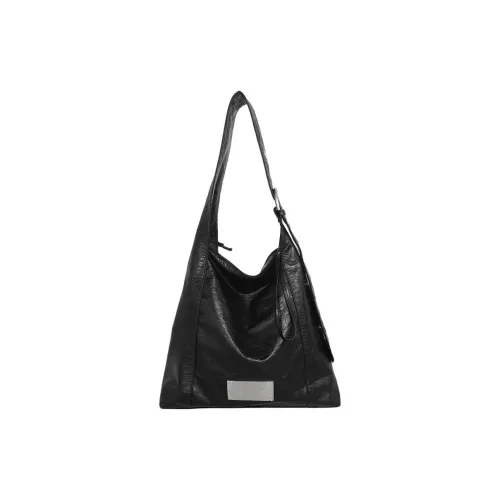 Kikawa Card Сумка-хобо из синтетической кожи унисекс черная коричневая