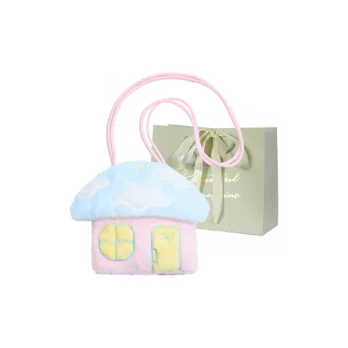 JIANGLIDA Плюшевая сумка через плечо женская многоцветная