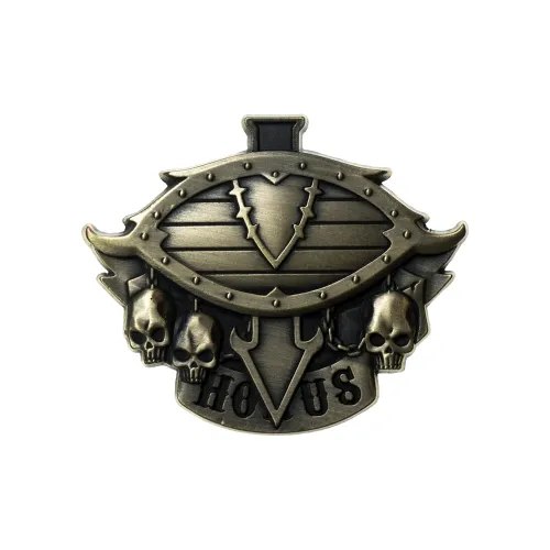 STARFORGED Warhammer 30K Burning Галактический Horus' Son Слава Legion Значок Brooch Мерч Звезда Forge Значки