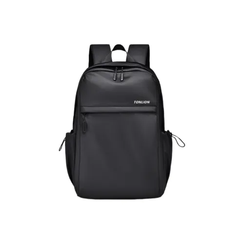 Tonlion Холст Рюкзак Мужской Черный