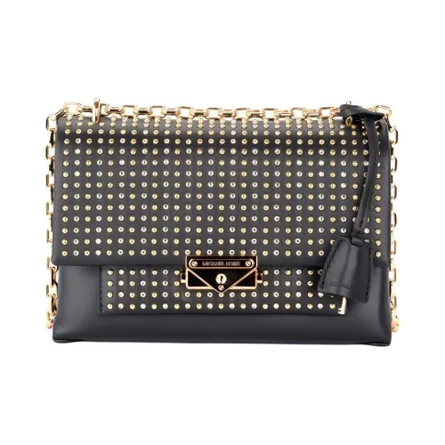 MICHAEL KORS Cece Сумка через плечо из коровьей кожи Женская Черная