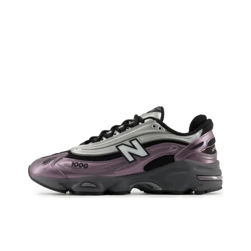 New Balance 1000 Casual Low Top Черный Фиолетовый Унисекс