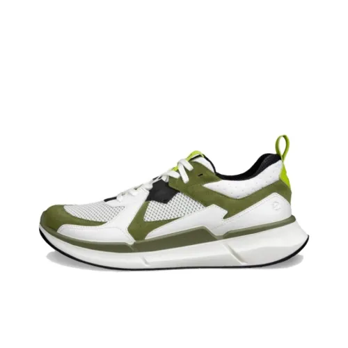 Ecco Biom 2,2 Low Топ Casual Мужской Белый Зеленый