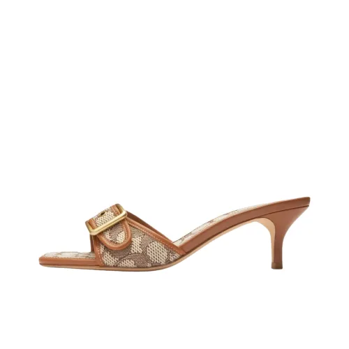 COACH Margot Слипоны 5,5 см Женские Какао-коричневый