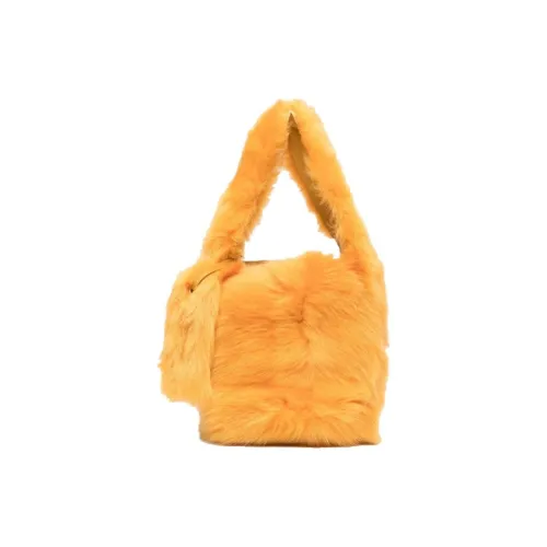 MIU MIU Sheepskin Bucket Bag Women's Yellow