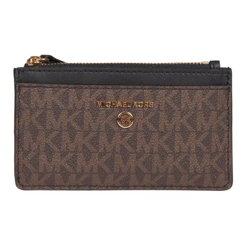 MICHAEL KORS MICHAEL KORS Luggage Collection Кожа Кошелек Картхолдер Мужской Коричневый