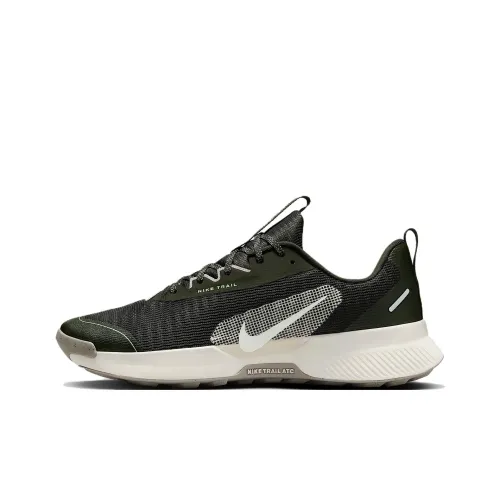 Nike Juniper Trail 3 Беговые кроссовки Низкий топ Серый Зеленый Мужской