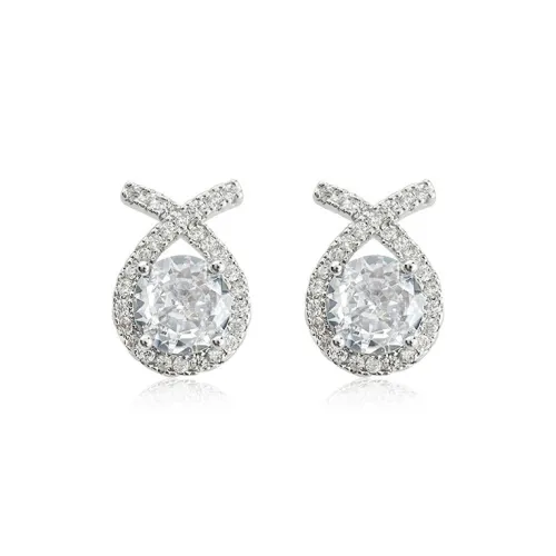 Yab Медные серьги-гвоздики женские