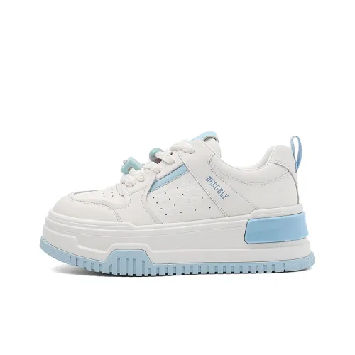 BURGELY Низкие кроссовки для скейтбординга женские