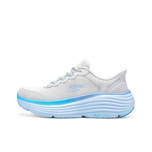 Skechers WOMEN'S GO Series Низкие Беговые Кроссовки Женские Серые Синие