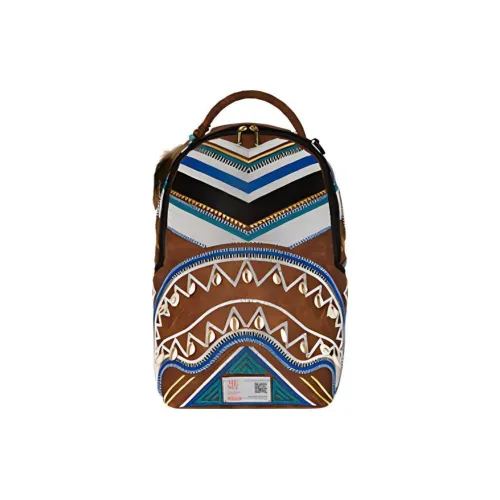 SPRAYGROUND Рюкзак из искусственной кожи унисекс коричневый