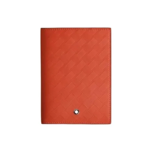MONTBLANC Кожа Passport HOLDER Унисекс Золотой Оранжевый Красный