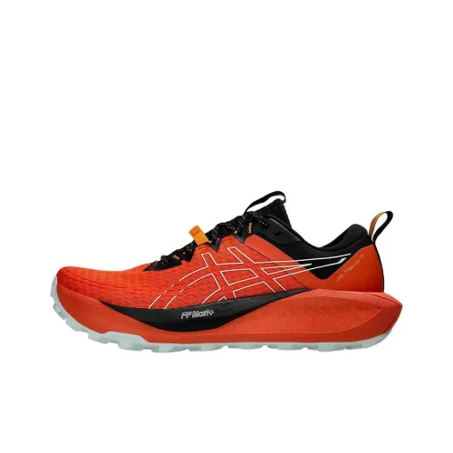 ASICS Гель TRABUCO 13 Устойчивые к истиранию Низкие Кроссовки для бега по пересеченной местности Мужские Оранжевые