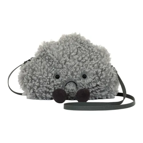 JELLYCAT Cute Multicolor Collection Веселье Storm Cloud Сумка A4 SCLB Куклы Plush Подвеска Standing Рекомендуемый рост 20 см