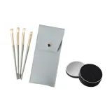 4 шт Синий Bridge Eye Тень Телесный Щетка + Синий Щетка Чехол + Щетка Чехол