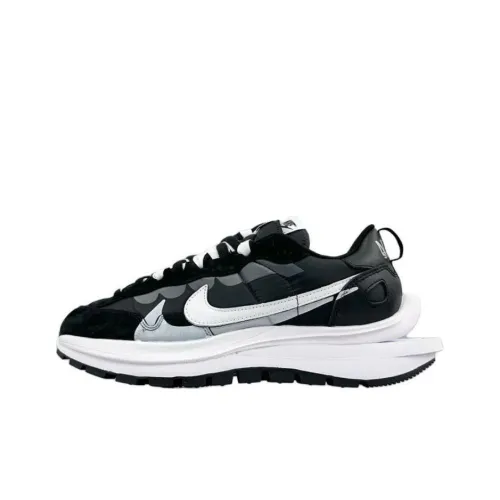 Sacai x Nike VaporWaffle Slip Resistant Abrasion Resistant Low Top Повседневная обувь Унисекс Черный
