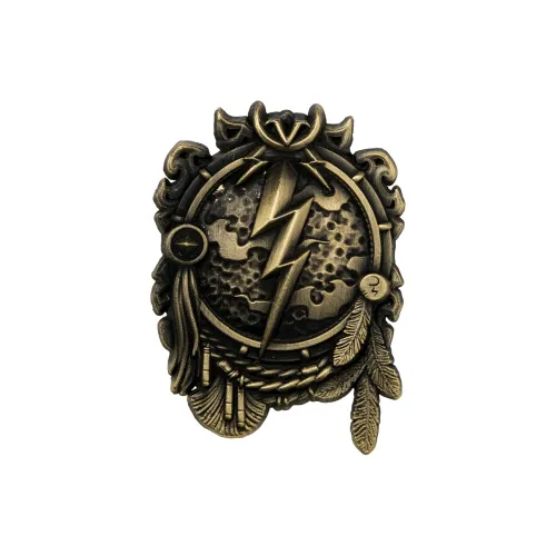 STARFORGED Warhammer 30K Burning Галактический Белый Scar Слава Warband Значок Brooch Мерч Звезда Forge Значки