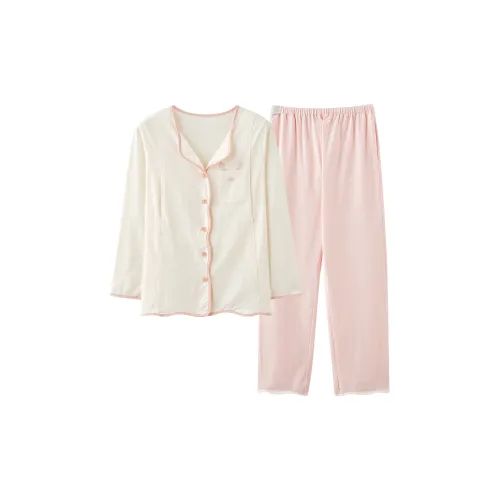 WANANNI Пижамный комплект женский светло-розовый
