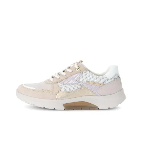 Gabor Rollingsoft Low Топ Повседневная обувь Унисекс Белый Умбра