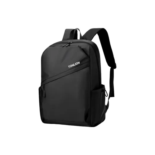 Tonlion Нейлон Рюкзак Большой Унисекс Черный