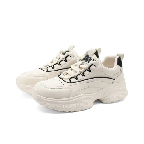 D Fuse SCANDINAVIA Устойчивый к истиранию Легкий Низ Резистентный Низкий Топ Толстая подошва Кроссовки Женские