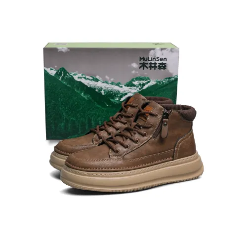 Mulinsen Устойчивый к истиранию противоскользящий MID Топ Casual Мужской