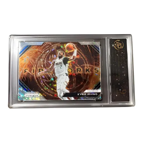 Панини Dallas Mavericks Kyrie Irving Prizm Прекрасный Пузырьки Параллельный Горизонтальный Игрок Карта Редкая Карта