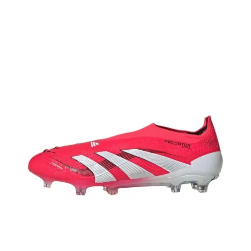 Adidas PREDATOR ELITE Slip-resistant Abrasion-resistant Football Cleats Unisex Red Adidas PREDATOR ELITE Противоскользящие Устойчивые к истиранию Футбольные бутсы Унисекс Красный