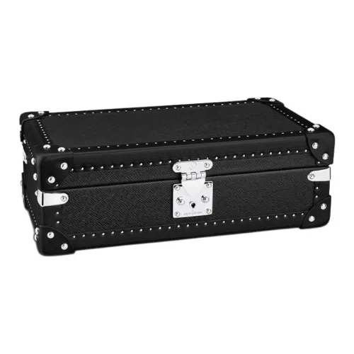 LOUIS VUITTON Taiga Кожа Дuffle Bag Хранение Коробка Мужской Черный