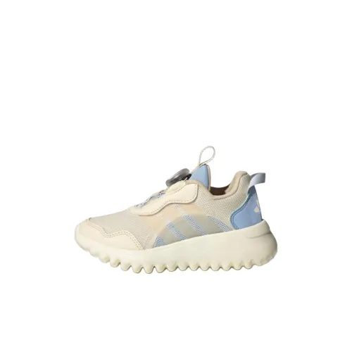 Adidas ACTIVEFLEX BOA 4,0 Детская беговая обувь Низкий топ Сливочный/Кристальный Песочный коричневый/Светло-синий Kids