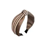 Стиль Шанель Узел Ободок [Шампанское]