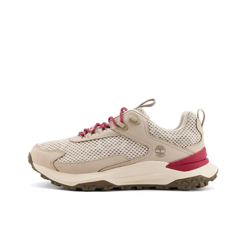 Timberland Альпинистские и туристические ботинки Мужские Светлый тауп Темно-красный