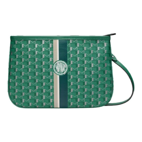 Moynat Canvas Clutch Женские Green