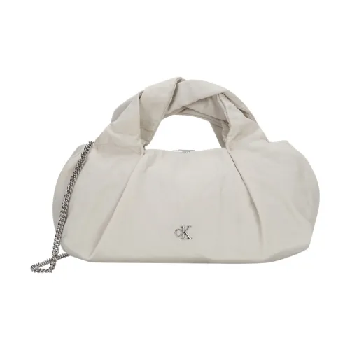 Calvin Klein SS25 Сумки WGY Корова Сливочный Женские