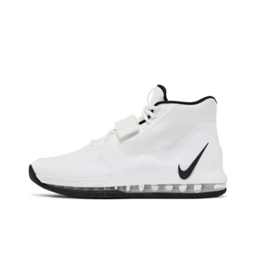 Nike Air FORCE Ma Slip-resistant Abrasion-resistant High-top Basketball Shoes Men's White Найк Эйр ФОРС Ма Слип-резистентный Устойчивый к истиранию Высокий Топ Баскетбольные Кроссовки Мужские Белые