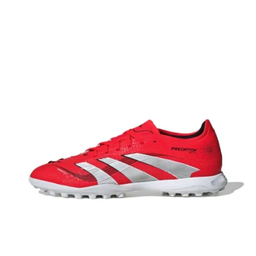 Adidas PREDATOR PRO TF Шипы Устойчивые к истиранию Футбольные бутсы Унисекс Красный
