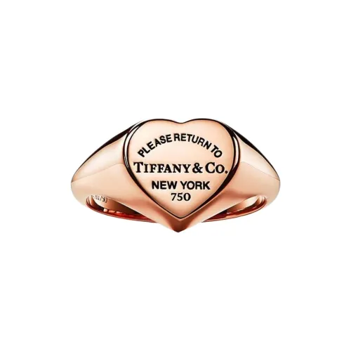 TIFFANY CO. 18К Розовое золото Кольца Унисекс