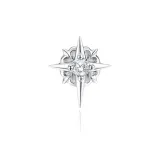 Серьги-звезды из стерлингового серебра, стиль 2 [1]