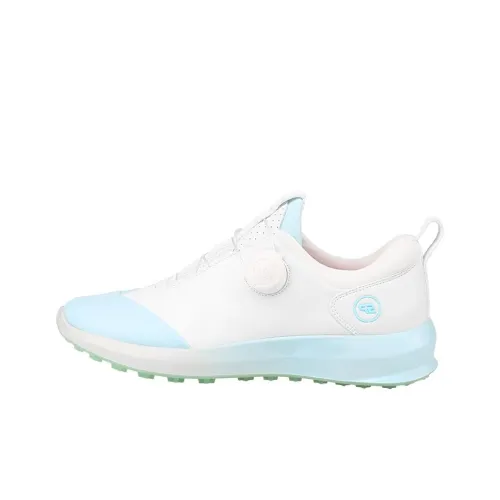 SOUTHPORT Амортизация Водонепроницаемый And Дышащий Низкий Топ Обувь для гольфа Унисекс Белый Синий