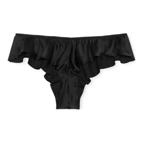 Victoria's Secret Valentine's Day Collection 1 упаковка черные женские трусики-бикини