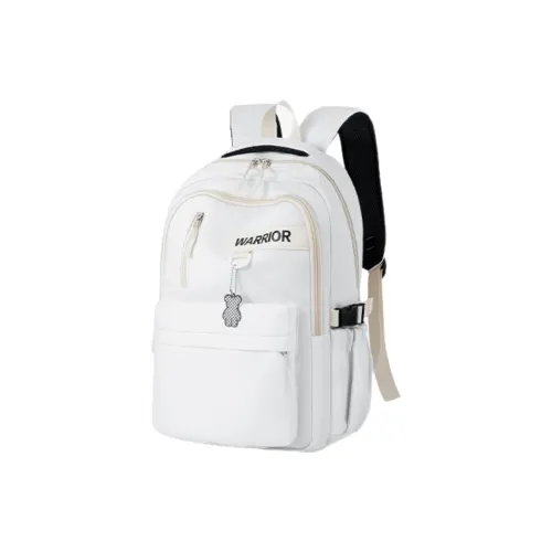 Warrior Нейлон Рюкзак Унисекс Белый Черный