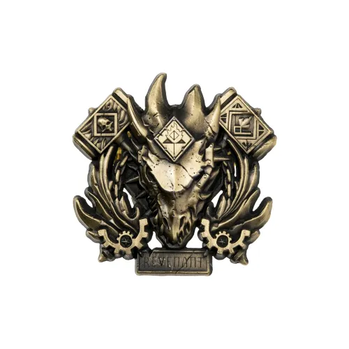 STARFORGED Warhammer 30K Burning Галактический Пламя Ящерица Слава Warband Значок Brooch Мерч STARFORGED Значки