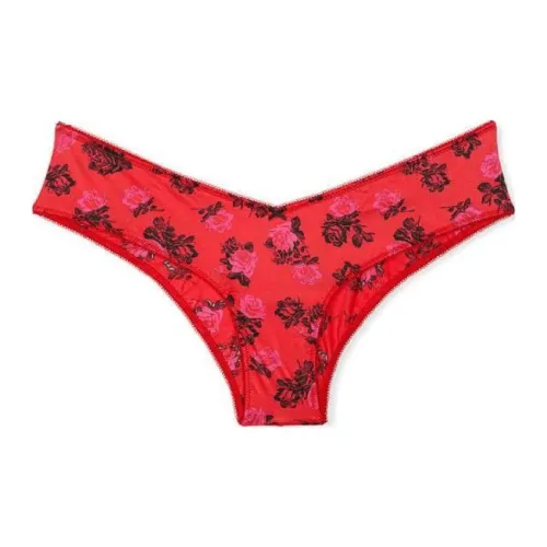 Victoria's Secret Valentine's Day Collection 1 упаковка красные женские трусы-бикини